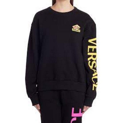  VERSACE/范思哲 女士黑色棉質(zhì)衛(wèi)衣 1002173 1A01174 1B000 PLFSX