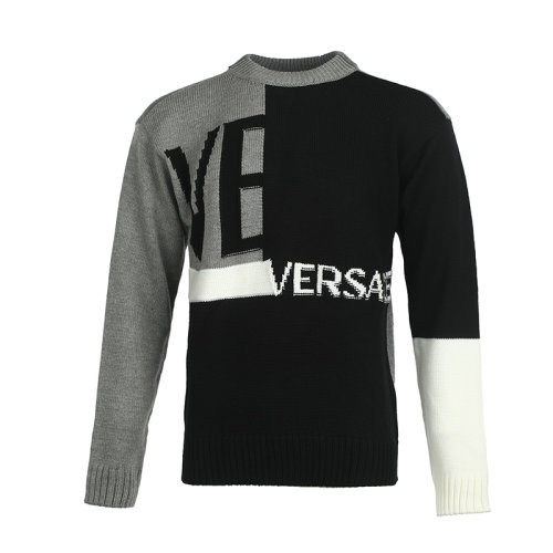 VERSACE/范思哲男士羊毛衫套頭針織衫/毛衣10057151A04088