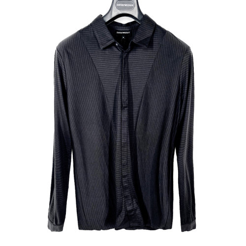 Emporio Armani/安普里奧阿瑪尼 黑色條紋襯衫 R1C01J R1L9J 999