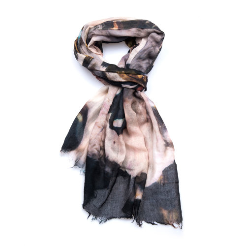 【DesignerAcc】SHOKAY/繡嘉限量款羊群藝術(shù)印染牦牛絨披肩長款兩用輕薄披肩圍巾