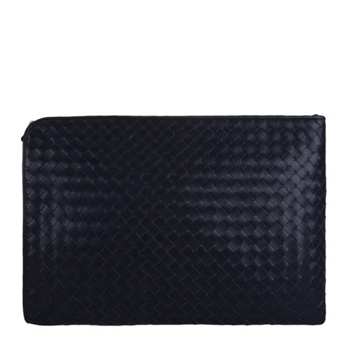 Bottega Veneta/葆蝶家 寶緹嘉 男士 暗紫色羊皮手拿包 224052V46514013 HJH0015X