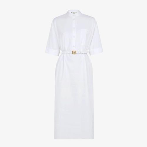  FENDI芬迪 22年秋冬 女士 連衣裙 Dress FDB849AFLKF0ZNM