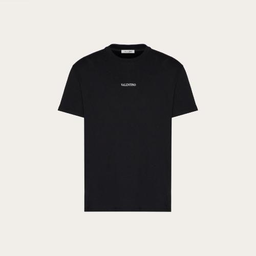 VALENTINO華倫天奴 22年秋冬 男士 短袖T恤 T-SHIRT IMPRIMé VALENTINO XV3MG10V7380NI 預(yù)定商品1-3周發(fā)貨