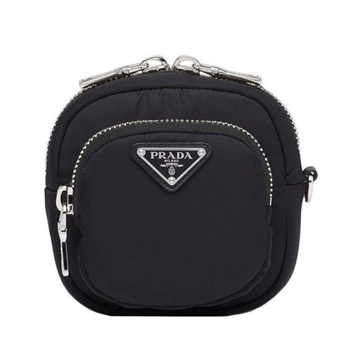 PRADA/普拉達  女士 女包 黑色時尚手拿包 1NE027-2CKI-F0D9A