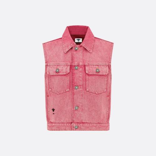  DIOR迪奧 22年秋冬 女士 馬甲 Veste sans manches 222G01A3518_X4894
