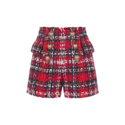 BALMAIN/巴爾曼  王菲菲同款女士短褲UF15002W076 MAU