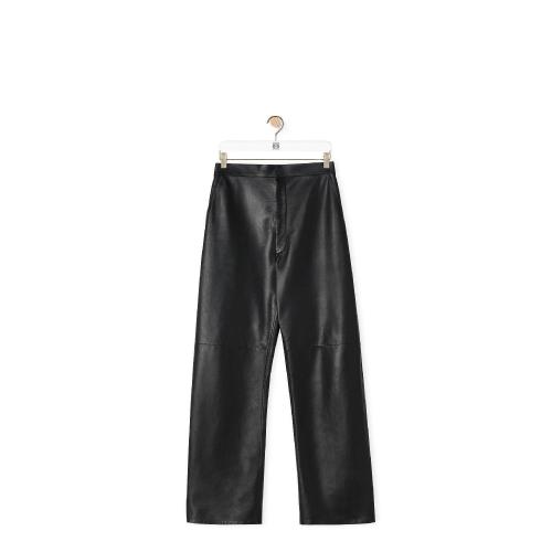 LOEWE羅意威 22年秋冬 女士 休閑褲 Trousers in nappa S359Y54L10-1100