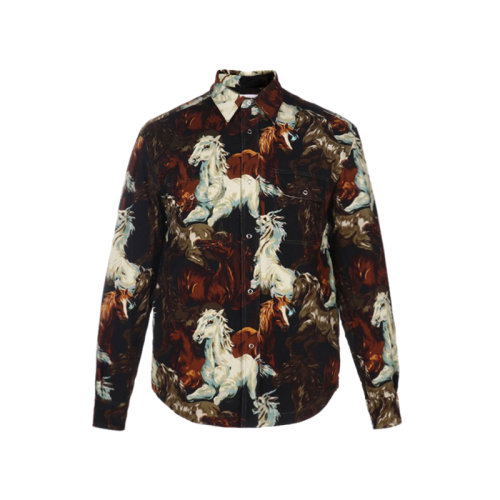 KENZO/高田賢三 男士夾克男士棉質(zhì)薄款?yuàn)A棉上衣外套5CH5059PF