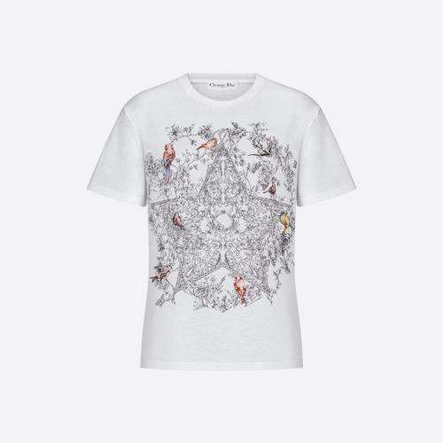  DIOR迪奧 22年秋冬 女士 短袖T恤 T 恤 313T09A4406_X0871