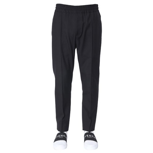 Givenchy/紀(jì)梵希 19年春夏 長褲 男性 西褲 松緊腰 男士休閑褲 BM507X_1005001