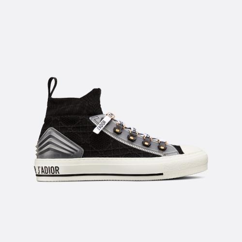  DIOR迪奧    女士 休閑運(yùn)動(dòng)鞋 運(yùn)動(dòng)鞋-黑色科技網(wǎng)眼織物藤 KCK276NKR_S900 預(yù)定商品1-3周發(fā)貨