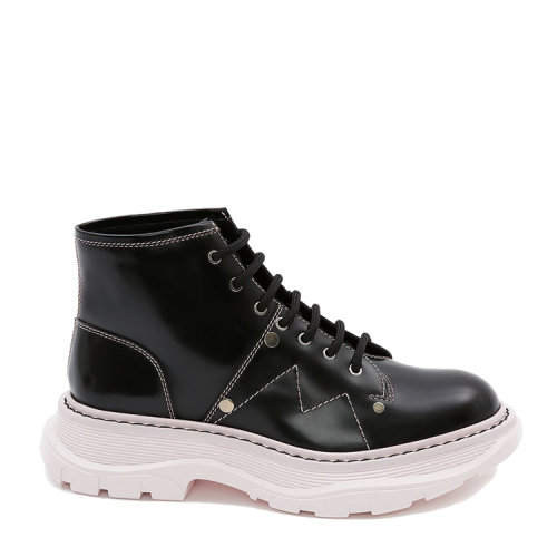 Alexander McQueen/亞歷山大麥昆 Tread系帶靴 595469WHZ81