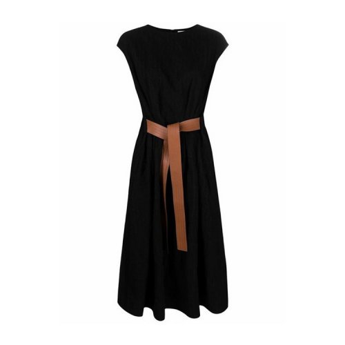 LOEWE/羅意威 女士黑色羊毛連衣裙 S359335XEX 1102