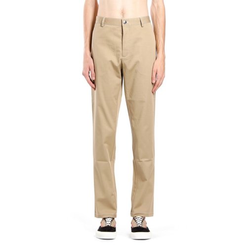  BURBERRY/博柏利 男士卡其色棉質(zhì)休閑褲 8012432