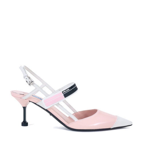 PRADA/普拉達(dá) 女士皮革高跟鞋 1I296I AZ3 F 065