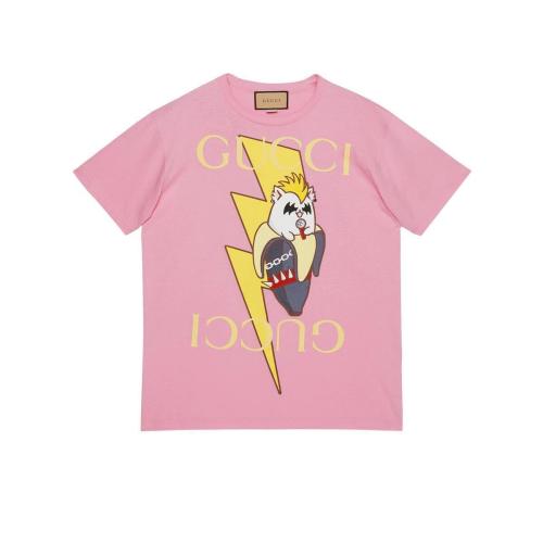  GUCCI古馳 22年秋冬 女士 Gucci和閃電Bananya?T恤 615044 XJD8Z 5904