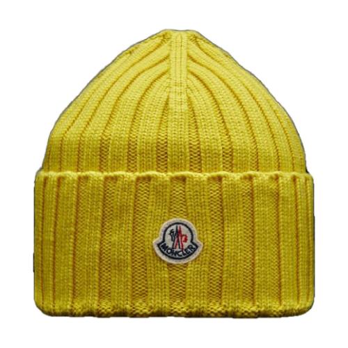  MONCLER蒙可蒙克萊 22年秋冬 女士 帽子 羅紋針織羊毛便帽 H20933B00037A9327109