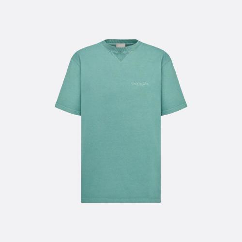  DIOR迪奧 22年秋冬 男士 短袖T恤 寬松版型 T 恤 313J696C0554_C630