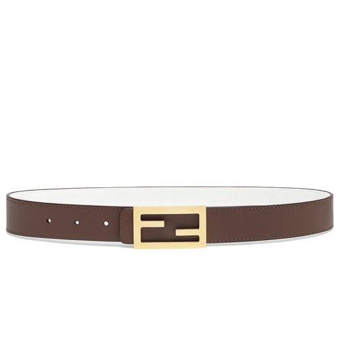 FENDI/芬迪 女士棕色小牛皮皮帶8C0605SIZF1BCY