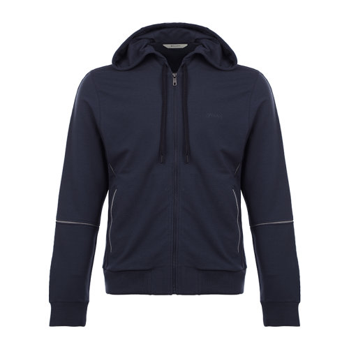 Z Zegna/杰尼亞22年男士拉鏈連帽開胸衛(wèi)衣VZ451ZZ854