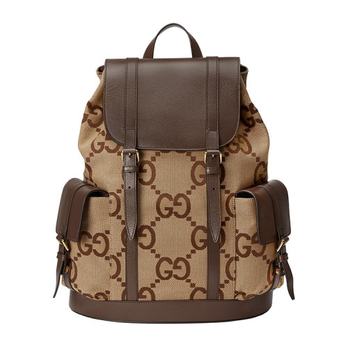 GUCCI/古馳 飾超級雙G圖案背包飾超級雙G圖案背包帆布/配皮678829UKMEG