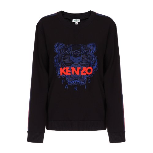 【香港直郵】KENZO 黑色 虎頭 女士衛(wèi)衣