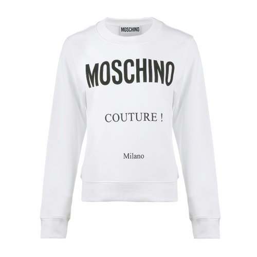 MOSCHINO/莫斯奇諾21新品字母印花女士套頭衛(wèi)衣女衛(wèi)衣A172055273