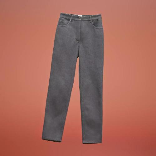  HERMES愛馬仕 22年秋冬 女士 休閑褲 Pantalon 5 poches H2H0450DTW634