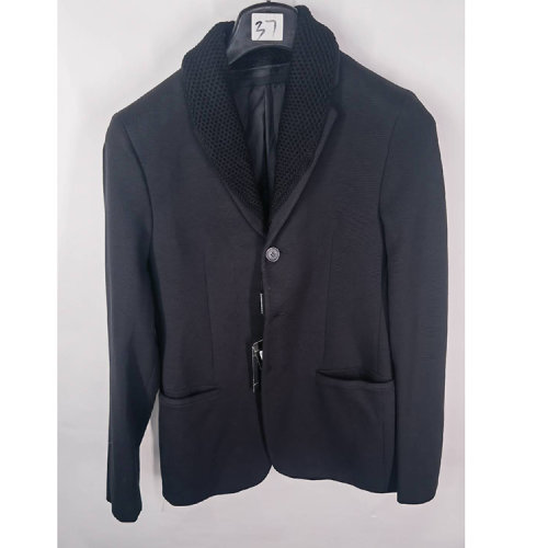 Emporio Armani/安普里奧阿瑪尼  男士黑色大衣外套 S1G670 S1491 999