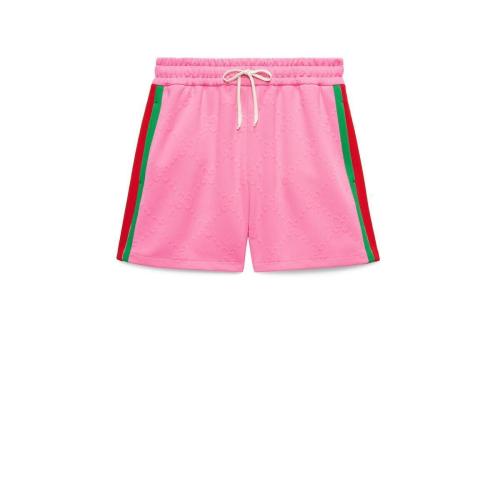  GUCCI古馳 22年秋冬 女士 GG針織提花短褲 695729 XJECY 5835