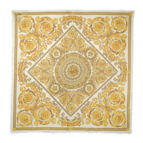 VERSACE/范思哲 時(shí)尚印花女士方圍巾10015991A01300