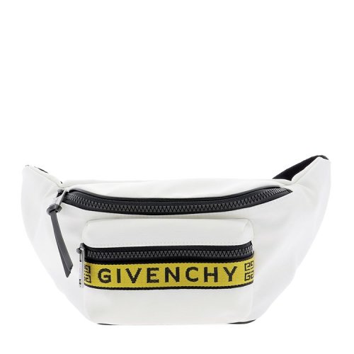 Givenchy/紀梵希 19年春夏 單肩包 男性 半圓包 LOGO 腰包 BK5037K0JG111