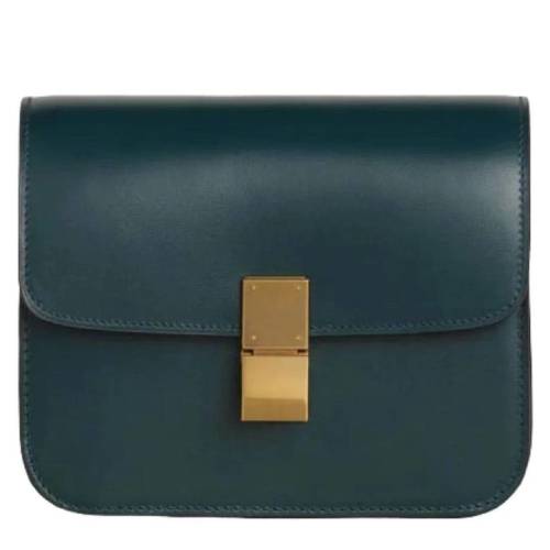 CELINE/賽琳 Classic Box系列俞飛鴻同款女士經(jīng)典簡約單肩斜挎單肩女包192523/DLS31AN【主推】