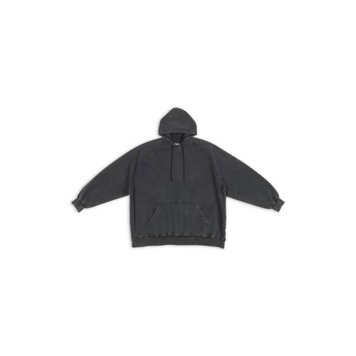  BALENCIAGA巴黎世家 22年秋冬 女士 衛(wèi)衣 STRIKE 1917 HOODIE OVERSIZED 697879TMVH21055