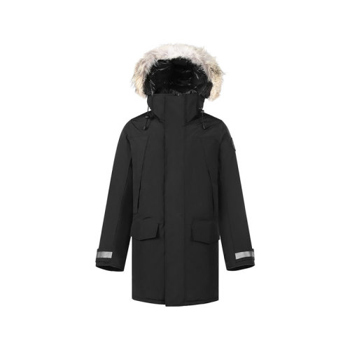 CANADA GOOSE/加拿大鵝 男士羽絨服 男士聚酯纖維/混紡SHERRIDON派克大衣鴨絨連帽羽絨服外套 2073MB