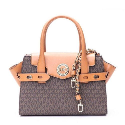  Michael Kors/邁克·科爾斯 女士棕色單肩手提包 30S0GNMS1B-BRNACORN