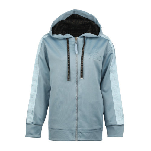 FENDI/芬迪女士雙面穿拉鏈衛(wèi)衣FAF142AGOP