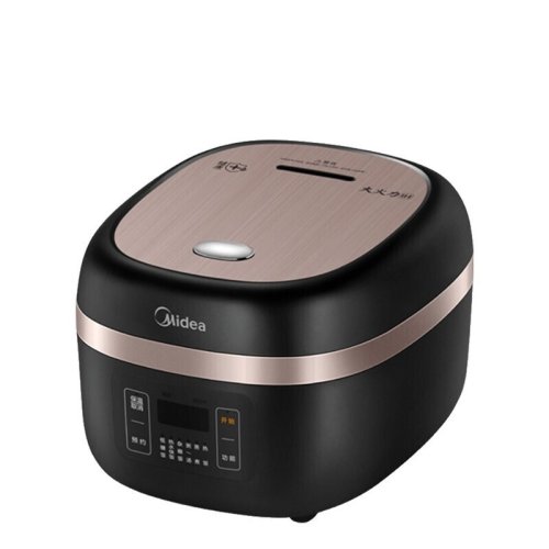 Midea/美的電飯煲米湯低糖4L升MB-40LH9大容量智能預(yù)約IH電磁立體加熱精鐵釜瀝糖釜內(nèi)膽