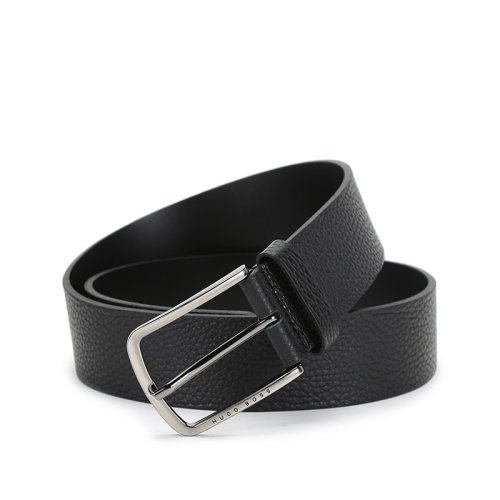 HUGO BOSS/雨果博斯  男士皮革針扣式皮帶腰帶 50413064