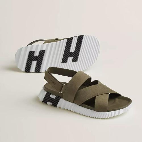  HERMES愛馬仕 22年秋冬 男士 平底涼鞋 Sandales Electric H222859ZHV1435