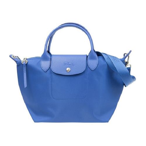  Longchamp/瓏驤 女士藍色皮革手提包 L1512 598 234 PLSX
