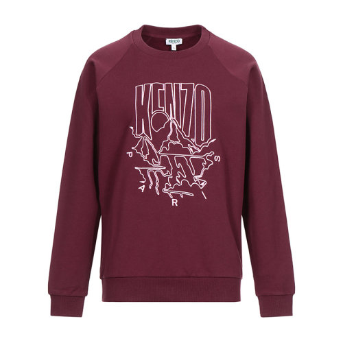 KENZO/高田賢三 女衛(wèi)衣 女士棉質(zhì)圓領(lǐng)長(zhǎng)袖衛(wèi)衣運(yùn)動(dòng)衫 2SW811 4X5