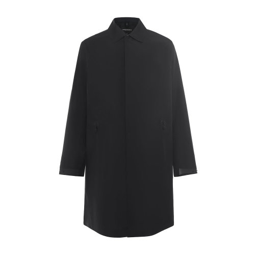 Emporio Armani/安普里奧阿瑪尼[Capsule Travel Essential] 黑色 男士風(fēng)衣 6K1LA4-1NQLZ-0999  黑色 意碼52 黑色 意碼52