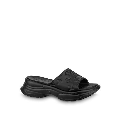  LV路易威登 22年秋冬 女士 平底涼鞋 POOL 55 涼拖 1AAE6R 1AAE6H 1AAE6J 1AAE6L 1AAE6N 1AAE6