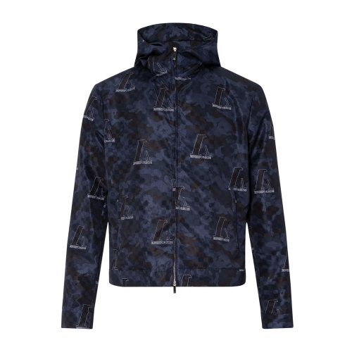 Emporio Armani/安普里奧阿瑪尼 藍(lán)色迷彩 男士夾克  [Exclusive] A1R410-A1306-921