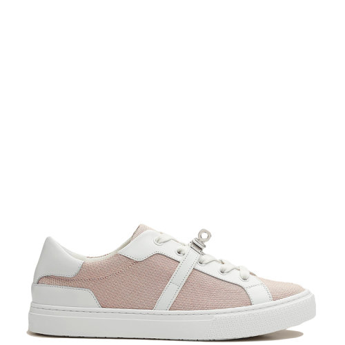 HERMES/愛馬仕 22年秋冬新款 Day系列 女士覆盆子粉色/白色小牛皮Kelly搭扣運動鞋H221195ZC5360