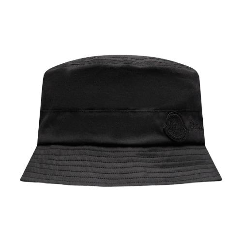  MONCLER蒙可蒙克萊 22年秋冬 男士 帽子 Waxed Cotton Bucket Hat H20923B00022M2146999