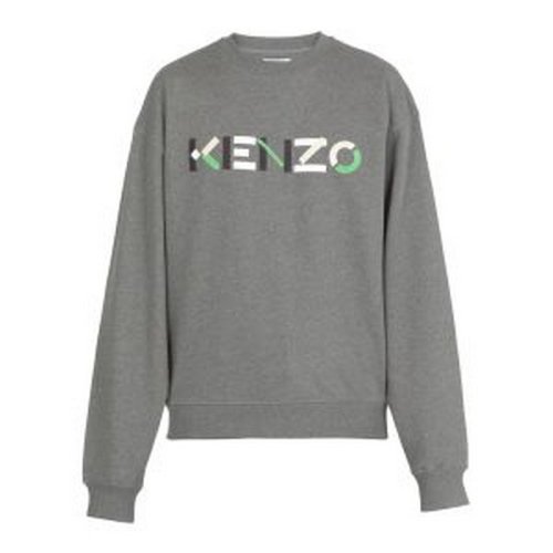  KENZO/高田賢三 男士灰色棉質(zhì)衛(wèi)衣 FB55SW5234MO 96 PLFSX