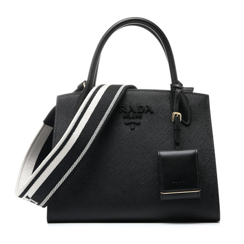 PRADA/普拉達(dá)22年女士手提單肩斜挎包背提包1BA62ERX