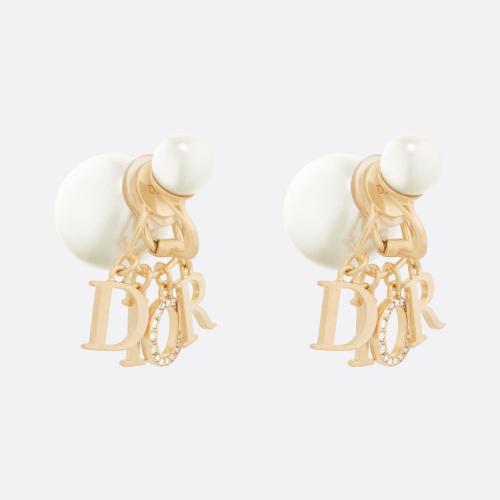  DIOR迪奧 22年秋冬 女士 耳環(huán) Dior Tribales 夾式耳環(huán) E2074WOMCY_D301